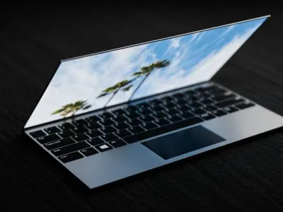 laptop 3D model