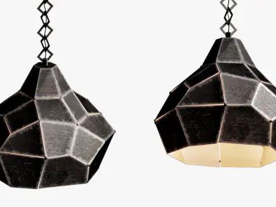 Loft lamp 3D model
