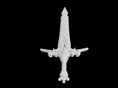 Alskir Sword of the God of Light Valkyrie Elysium 3D print model