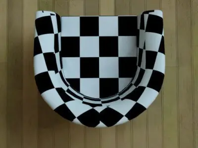 Tub Chair Free 3D model