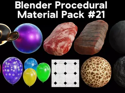 Blender Procedural Material Pack 21 Texture