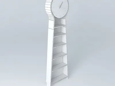 PS Pendel Floor clock 3D model