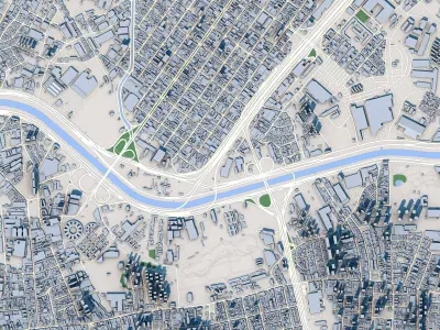 Sao Paulo Brazil 3D model