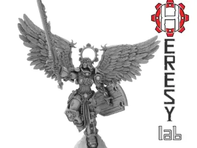 Heresylab - Lady of Valor 3D print model