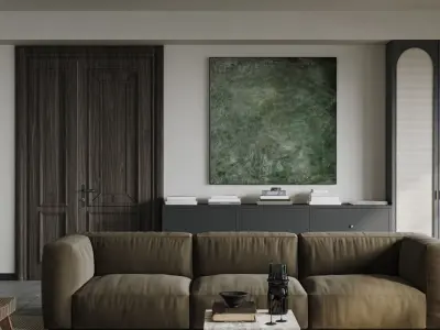 apartment interior scenes     3D model get