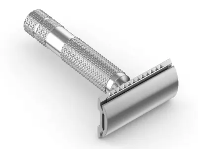 Classic Safety Razor 3D model