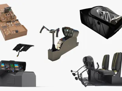  Helicopter Control Panels Collection 5 