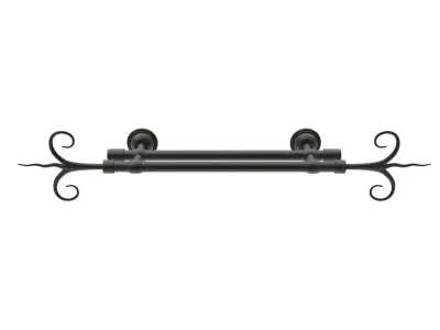 Curtain Rods No2 3D model