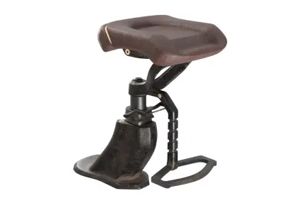 High-Quality Sci-Fi Chair Asset 3D model