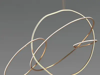 Props Chandelier 3D model