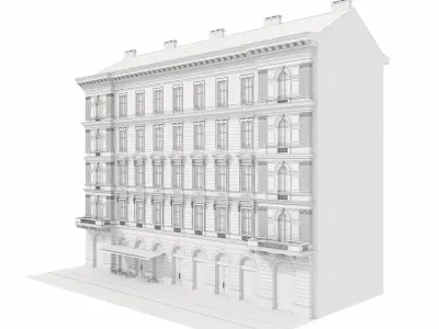 Building Vienna 01 3D model