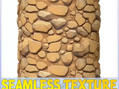 Stylized Ground Seamless Texture Texture 6