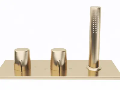 Faucets Armani Roca Set 3 3D model