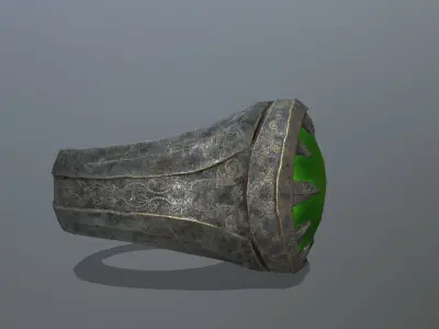 Heal Ring Low-poly 3D model