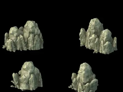 Mountain - Stone 22 3D model