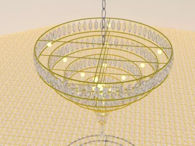 Chandelier 3D model
