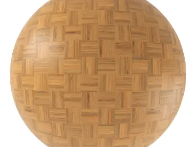 Parquet - Laminate - Wooden floor 4 in 1 3D model 33