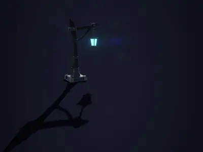 Street light pole  3D model