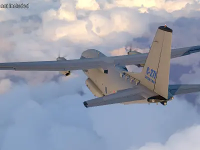  Alenia C-27J Spartan Grey Rigged 