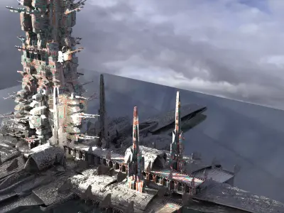 Emperor Flagship City 3D model