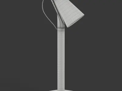 Table lamp Xiaomi mijia pipi Rigged 3D model