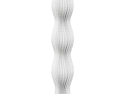 Outdoor designer lamp Vapor by Studio Italia 3D model