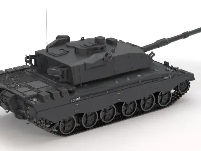 Generic Tank 02 3D model