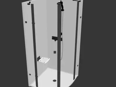 Ravak Brilliant BSKK4 3D model