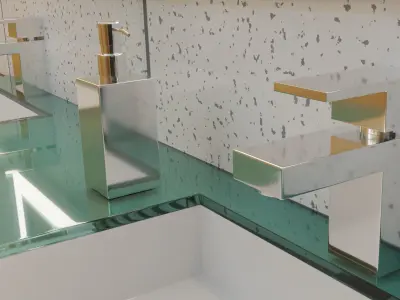 bathroom vanity 3D model