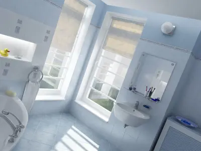 Archinteriors 01 for Maya - interiors scenes 3D model