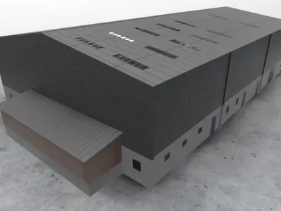 LXGB Storage 2 Low-poly 3D model