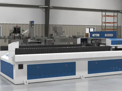  Reaying CNC Laser Cutting Machine for Metal Sheets 