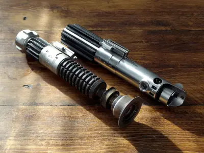 Obi-Wan Kenobi Lightsaber A New Hope 3D print model