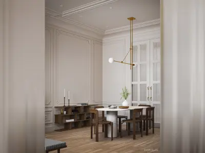 Clinton Hill Townhouse -3DsMax 2024 3D model