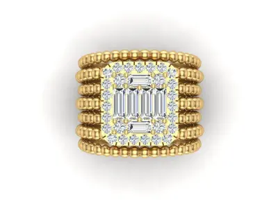 Jewelry ring 375 3D print model