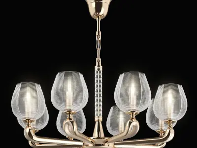 706082 Delta Osgona Chandelier 3D model