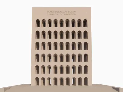  Palazzo della Civilta Italiana 3D model