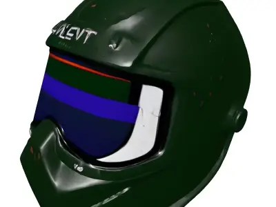 Rugged Welding Mask 3D Model Low-poly 3D model