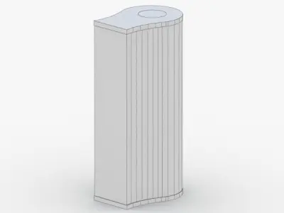 1471 - Bra Lamp Low-poly 3D model