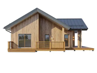 Alpine house Ramos 3D model