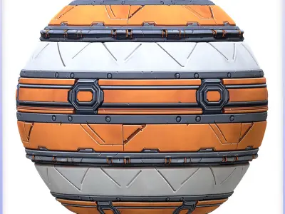 SciFi Seamless Texture Texture 35