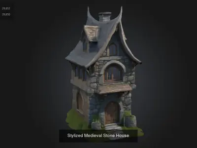 Fantasy Village Pack Stylized Environment Collection