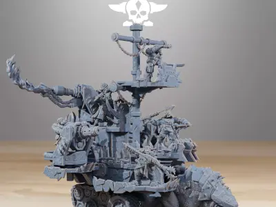 Orkaz Death Mounta  3D print model