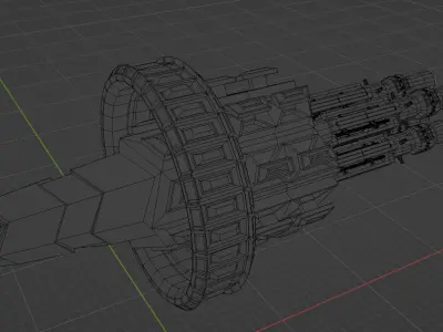 Oblivion Spire Low-poly 3D model