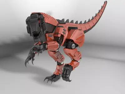 Dinozavr Raptor 3D model