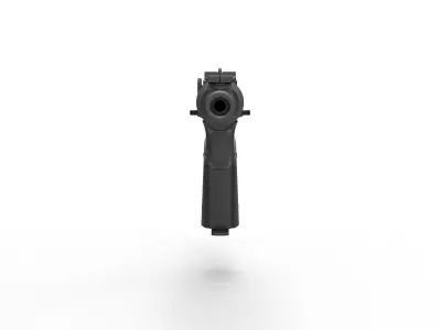 Blaster pistol X-30 from Star Wars Return of the Jedi 3D model