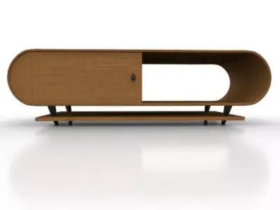 50s Era Table 3D model