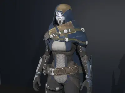 exo stranger 3D model