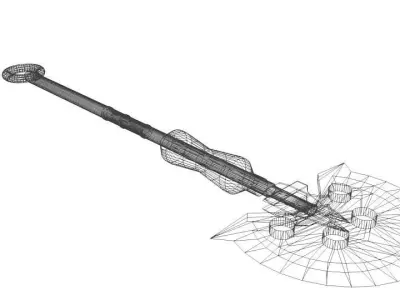 Battle Axe - Sagaris 3D model