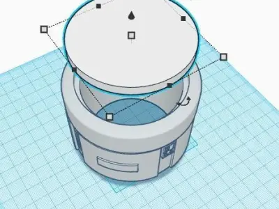 Far Away Galaxy Cantina Table 3D print model